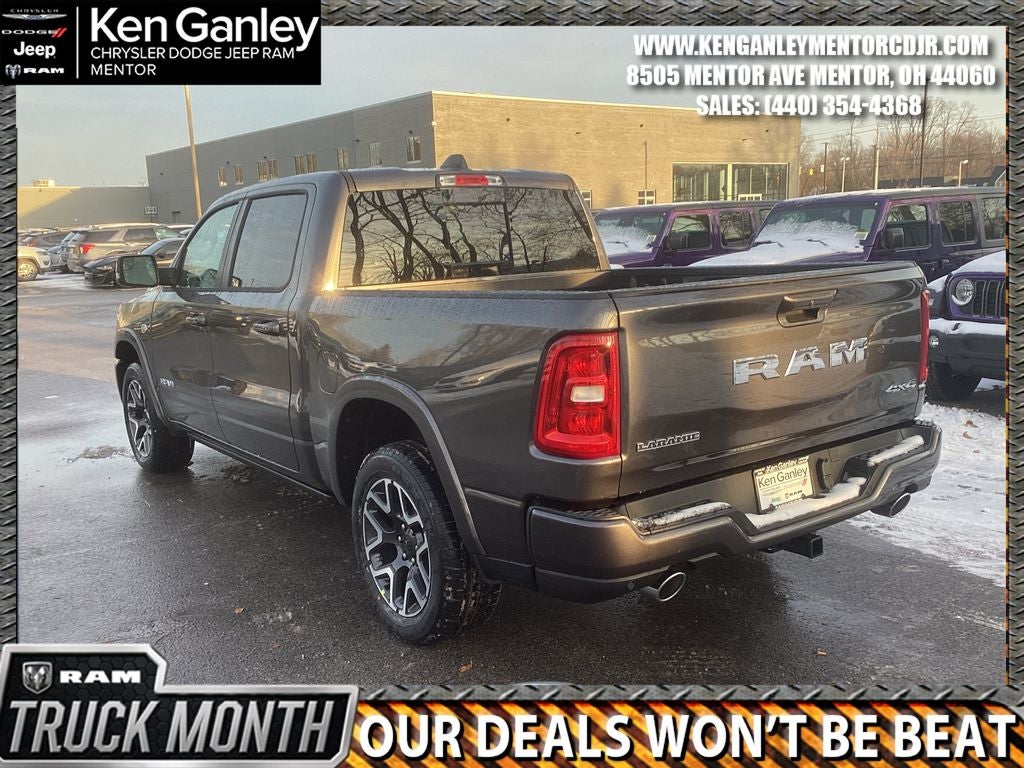 2026 RAM Ram 1500 RAM 1500 LARAMIE CREW CAB 4X4 5'7' BOX