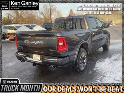 2026 RAM Ram 1500 RAM 1500 LARAMIE CREW CAB 4X4 5'7' BOX