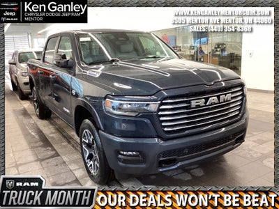 2026 RAM Ram 1500 RAM 1500 LARAMIE CREW CAB 4X4 5'7' BOX