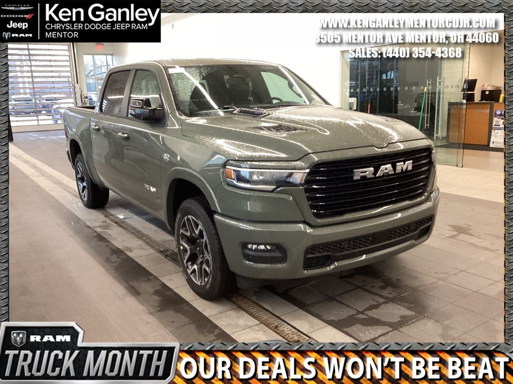 2026 RAM Ram 1500 RAM 1500 LARAMIE CREW CAB 4X4 5'7' BOX