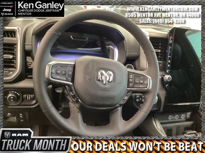 2026 RAM Ram 1500 RAM 1500 LARAMIE CREW CAB 4X4 5'7' BOX