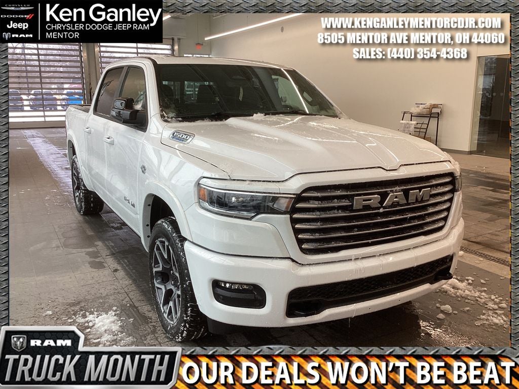 2026 RAM Ram 1500 RAM 1500 LARAMIE CREW CAB 4X4 5'7' BOX