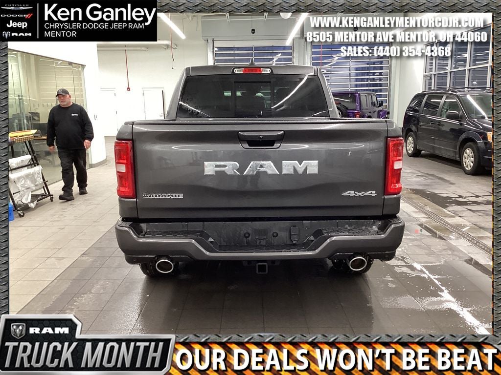 2026 RAM Ram 1500 RAM 1500 LARAMIE CREW CAB 4X4 5'7' BOX