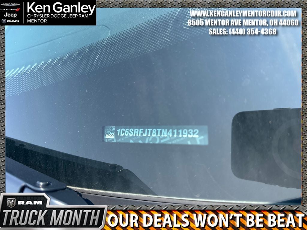 2026 RAM Ram 1500 RAM 1500 LARAMIE CREW CAB 4X4 5'7' BOX