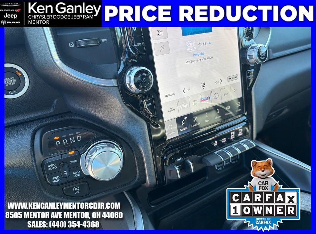 2023 RAM 1500 Laramie Crew Cab 4x4 5'7' Box