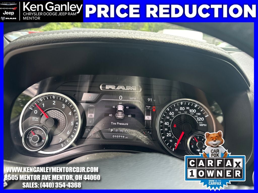 2024 RAM 1500 Laramie Crew Cab 4x4 5'7' Box