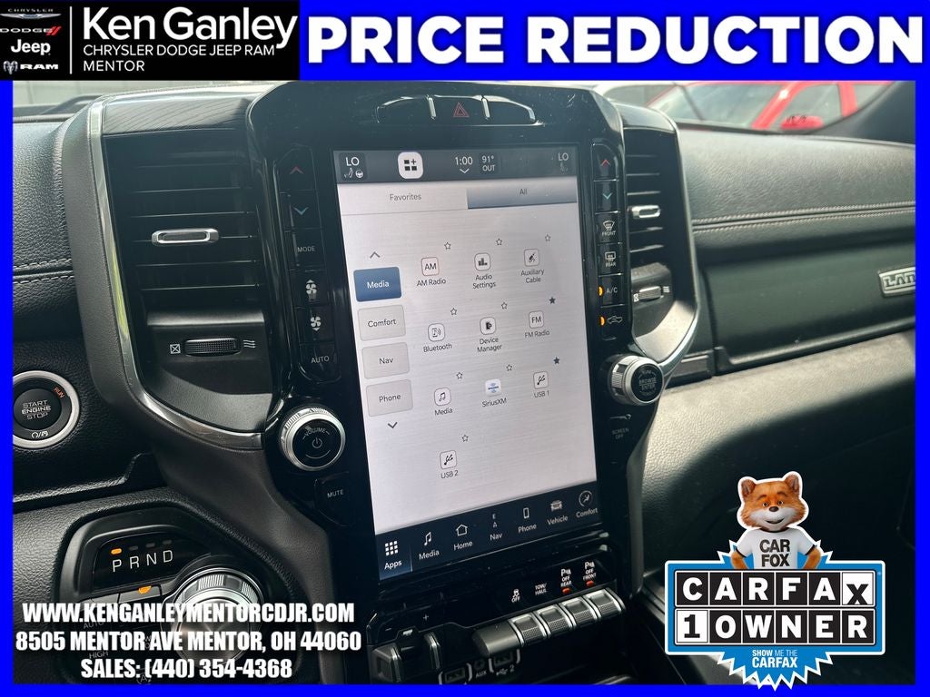 2024 RAM 1500 Laramie Crew Cab 4x4 5'7' Box