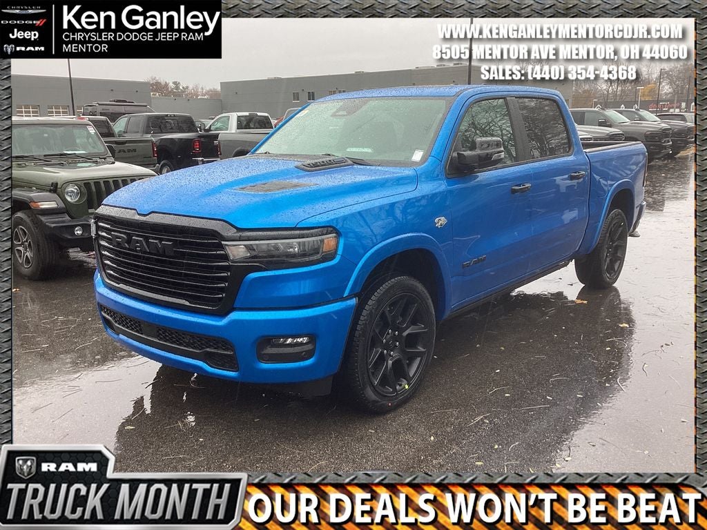 2026 RAM Ram 1500 RAM 1500 LARAMIE CREW CAB 4X4 5'7' BOX