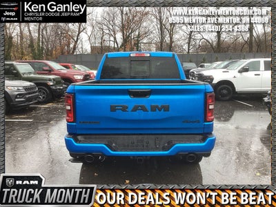 2026 RAM Ram 1500 RAM 1500 LARAMIE CREW CAB 4X4 5'7' BOX