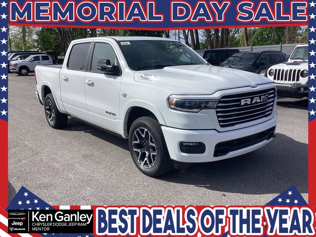 2026 RAM Ram 1500 RAM 1500 LARAMIE CREW CAB 4X4 5'7' BOX