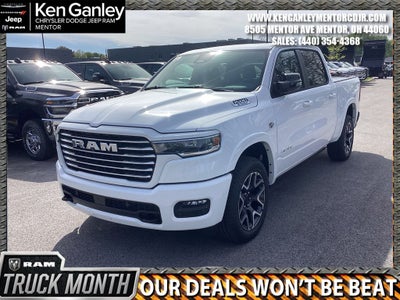 2026 RAM Ram 1500 RAM 1500 LARAMIE CREW CAB 4X4 5'7' BOX