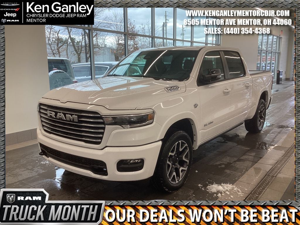 2026 RAM Ram 1500 RAM 1500 LARAMIE CREW CAB 4X4 5'7' BOX