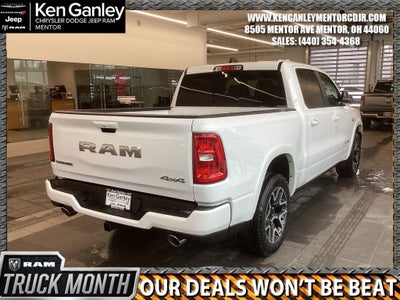 2026 RAM Ram 1500 RAM 1500 LARAMIE CREW CAB 4X4 5'7' BOX