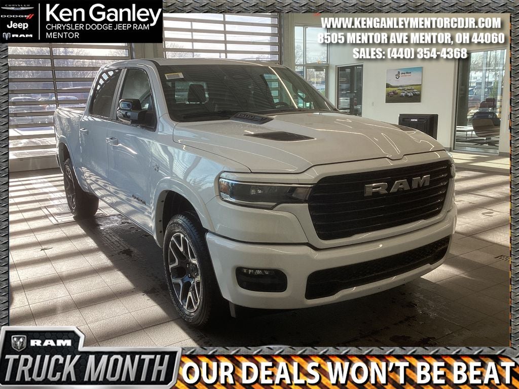 2026 RAM Ram 1500 RAM 1500 LARAMIE CREW CAB 4X4 5'7' BOX