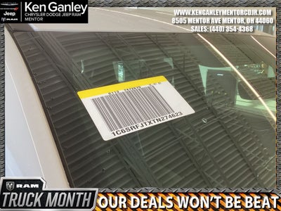 2026 RAM Ram 1500 RAM 1500 LARAMIE CREW CAB 4X4 5'7' BOX