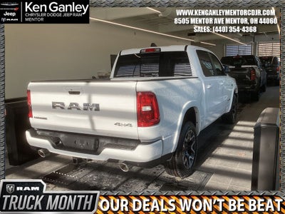2026 RAM Ram 1500 RAM 1500 LARAMIE CREW CAB 4X4 5'7' BOX