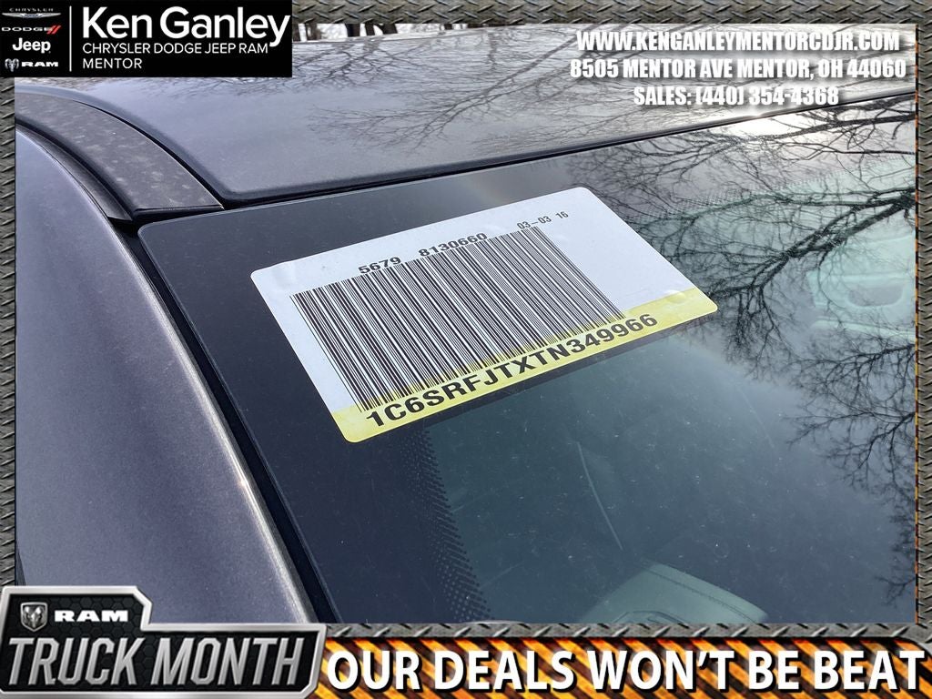 2026 RAM Ram 1500 RAM 1500 LARAMIE CREW CAB 4X4 5'7' BOX