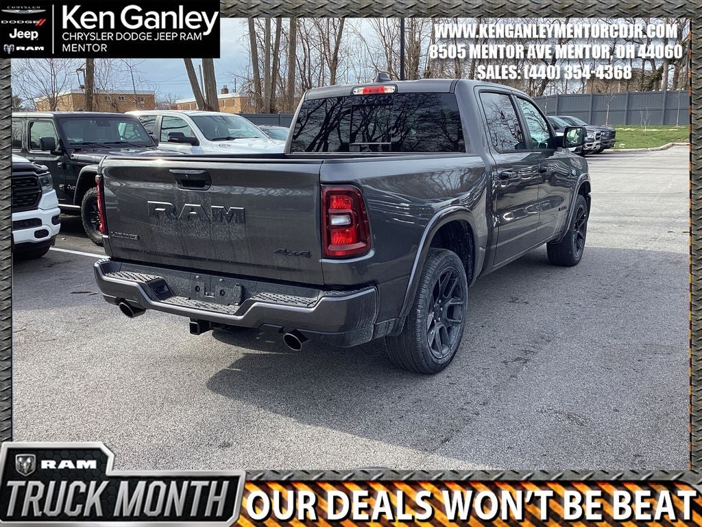 2026 RAM Ram 1500 RAM 1500 LARAMIE CREW CAB 4X4 5'7' BOX