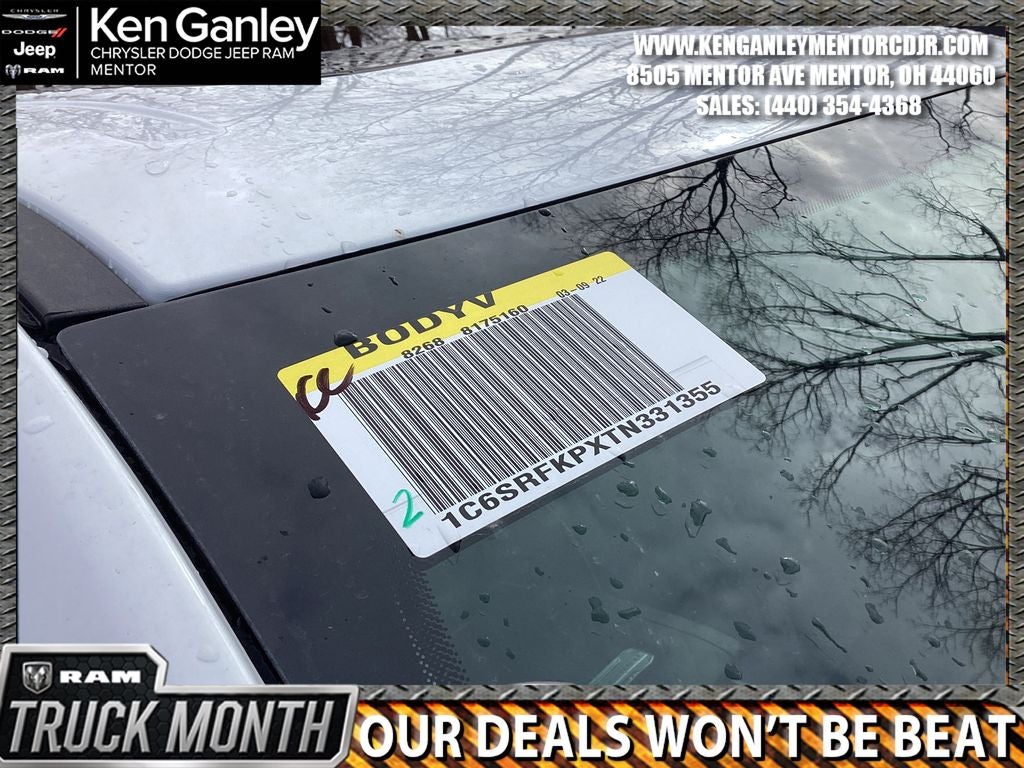 2026 RAM Ram 1500 RAM 1500 TUNGSTEN CREW CAB 4X4