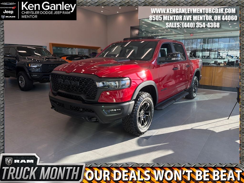 2026 RAM Ram 1500 RAM 1500 REBEL CREW CAB 4X4 5'7' BOX