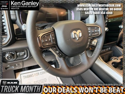 2026 RAM Ram 1500 RAM 1500 REBEL CREW CAB 4X4 5'7' BOX