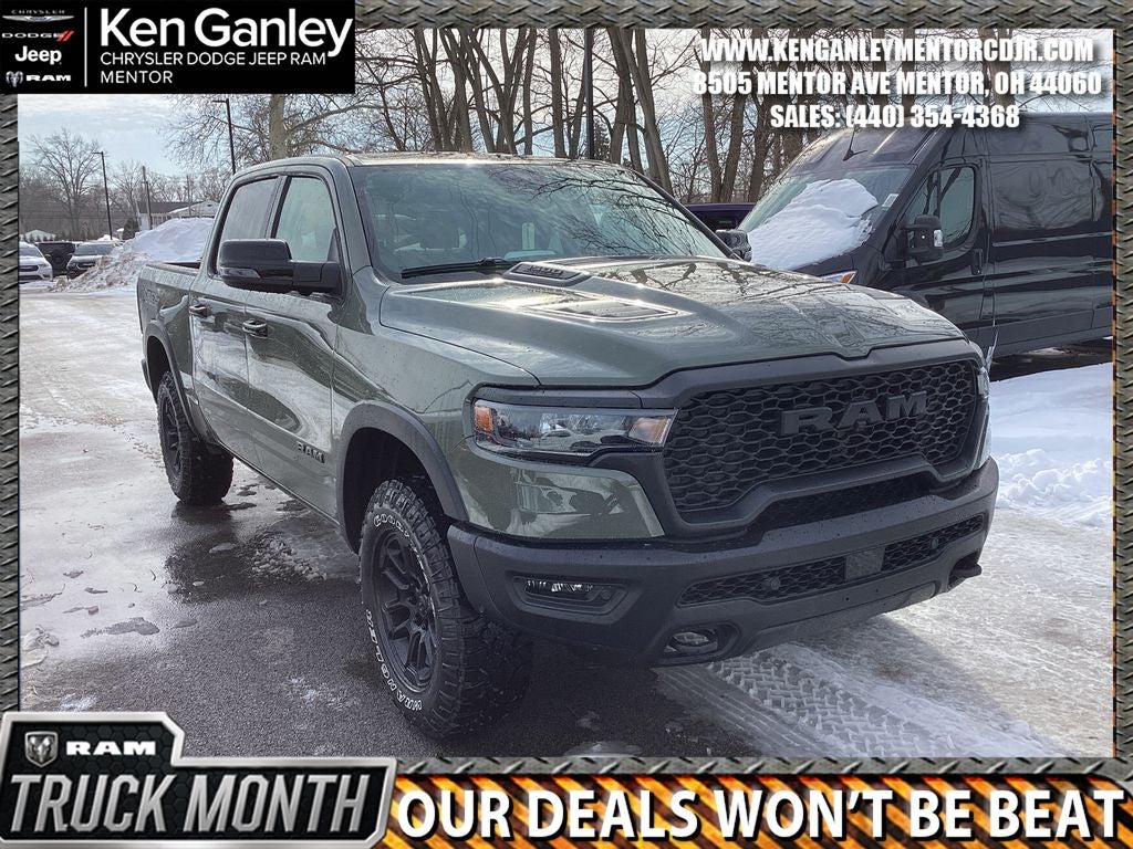 2026 RAM Ram 1500 RAM 1500 REBEL CREW CAB 4X4 5'7' BOX