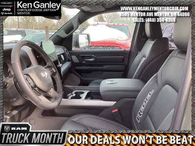 2026 RAM Ram 1500 RAM 1500 REBEL CREW CAB 4X4 5'7' BOX