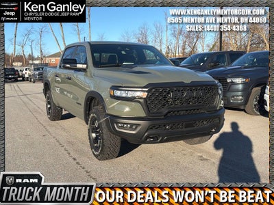 2026 RAM Ram 1500 RAM 1500 REBEL CREW CAB 4X4 5'7' BOX