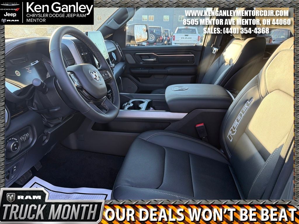 2026 RAM Ram 1500 RAM 1500 REBEL CREW CAB 4X4 5'7' BOX