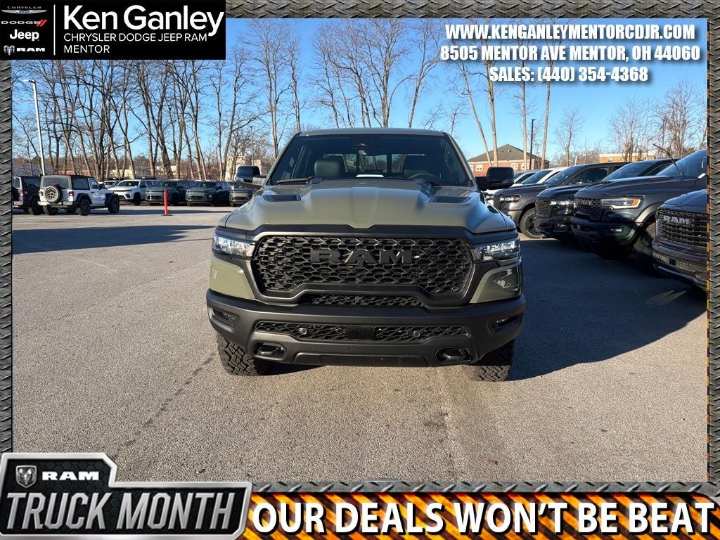 2026 RAM Ram 1500 RAM 1500 REBEL CREW CAB 4X4 5'7' BOX