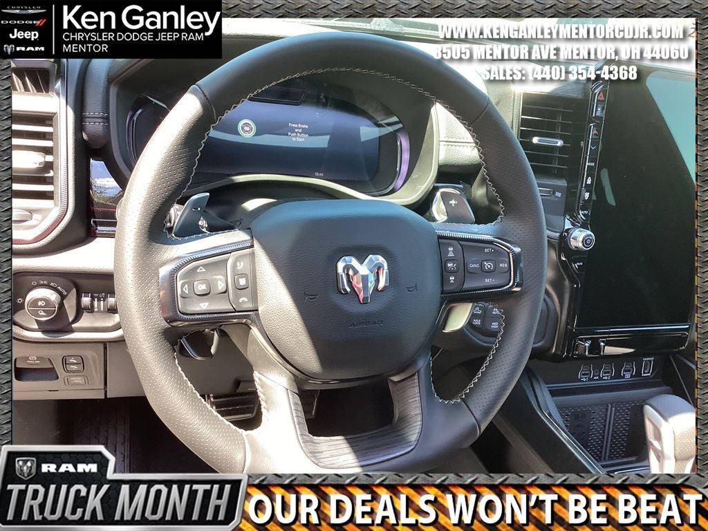 2026 RAM Ram 1500 RAM 1500 REBEL CREW CAB 4X4 5'7' BOX