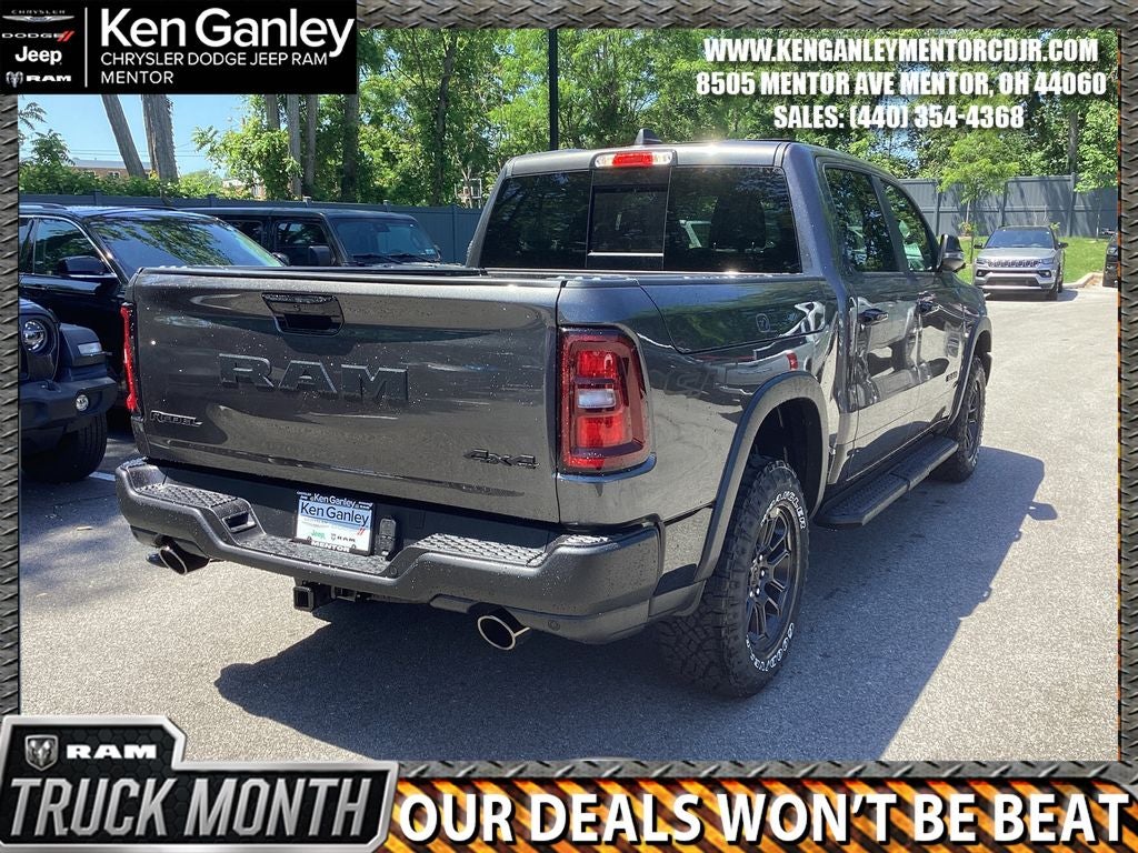 2026 RAM Ram 1500 RAM 1500 REBEL CREW CAB 4X4 5'7' BOX