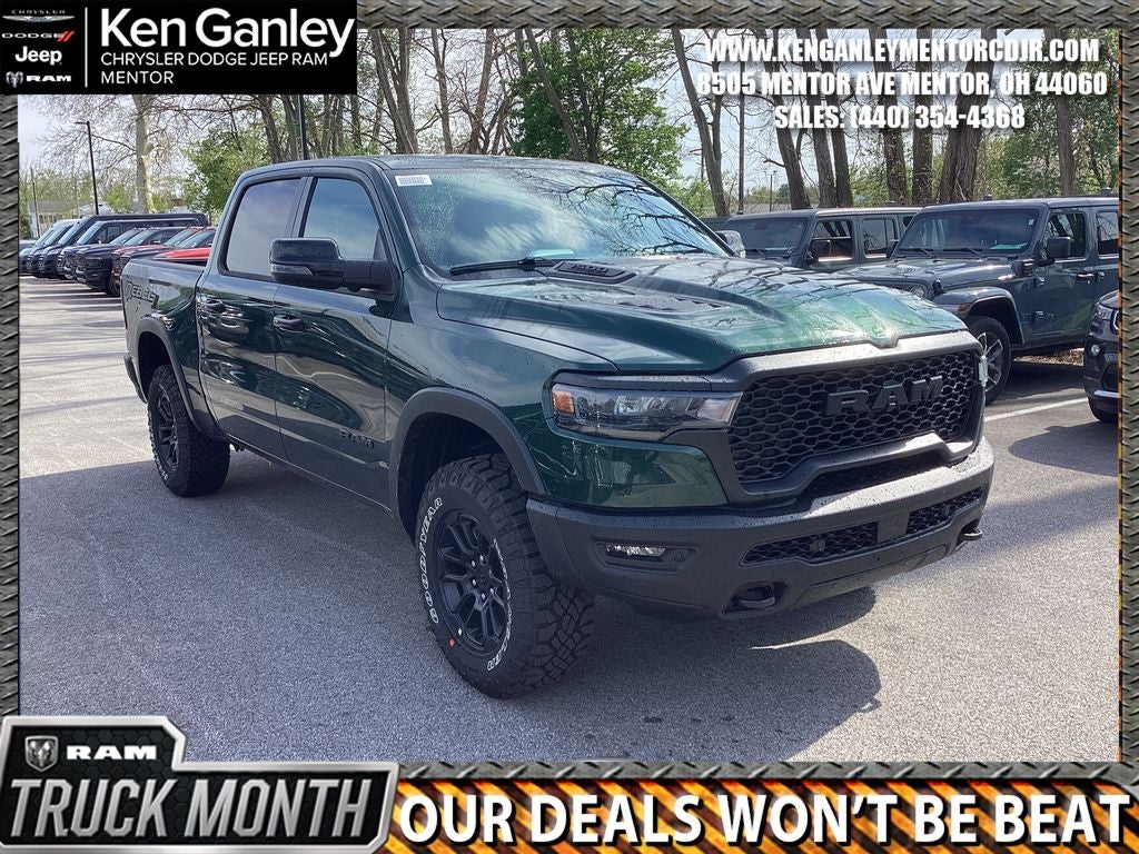 2026 RAM Ram 1500 RAM 1500 REBEL CREW CAB 4X4 5'7' BOX