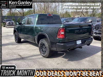 2026 RAM Ram 1500 RAM 1500 REBEL CREW CAB 4X4 5'7' BOX