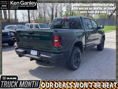 2026 RAM Ram 1500 RAM 1500 REBEL CREW CAB 4X4 5'7' BOX
