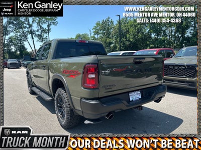2026 RAM Ram 1500 RAM 1500 REBEL CREW CAB 4X4 5'7' BOX