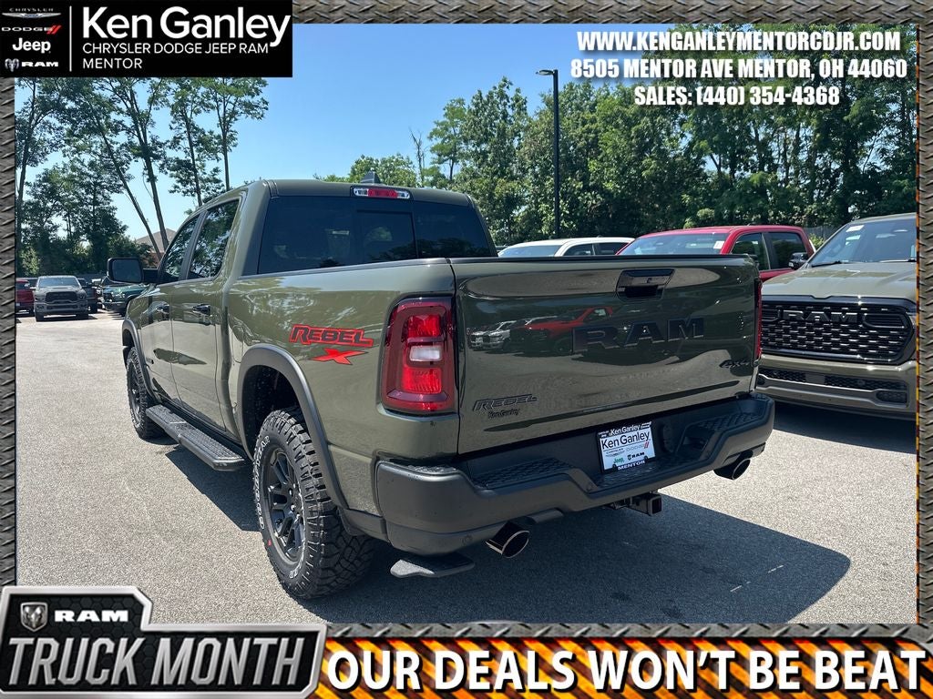 2026 RAM Ram 1500 RAM 1500 REBEL CREW CAB 4X4 5'7' BOX