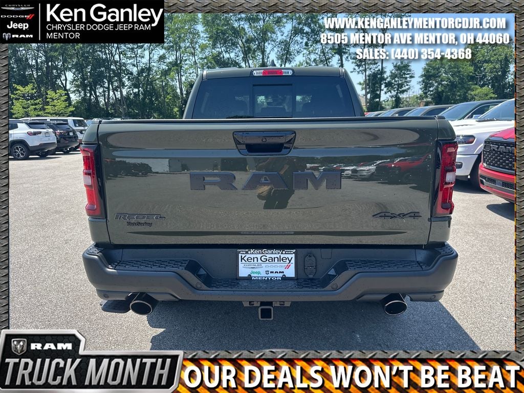 2026 RAM Ram 1500 RAM 1500 REBEL CREW CAB 4X4 5'7' BOX