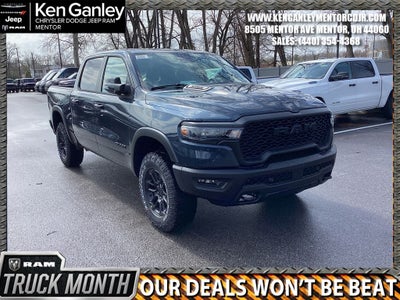 2026 RAM Ram 1500 RAM 1500 REBEL CREW CAB 4X4 5'7' BOX