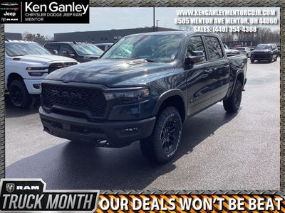 2026 RAM Ram 1500 RAM 1500 REBEL CREW CAB 4X4 5'7' BOX