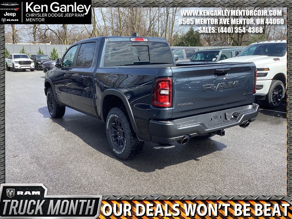 2026 RAM Ram 1500 RAM 1500 REBEL CREW CAB 4X4 5'7' BOX