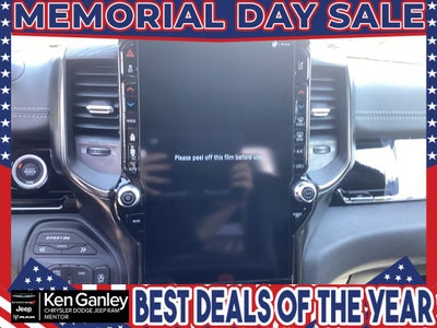 2026 RAM Ram 1500 RAM 1500 REBEL CREW CAB 4X4 5'7' BOX