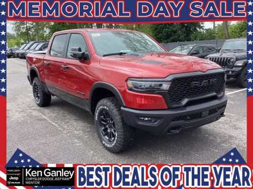 2026 RAM Ram 1500 RAM 1500 REBEL CREW CAB 4X4 5'7' BOX