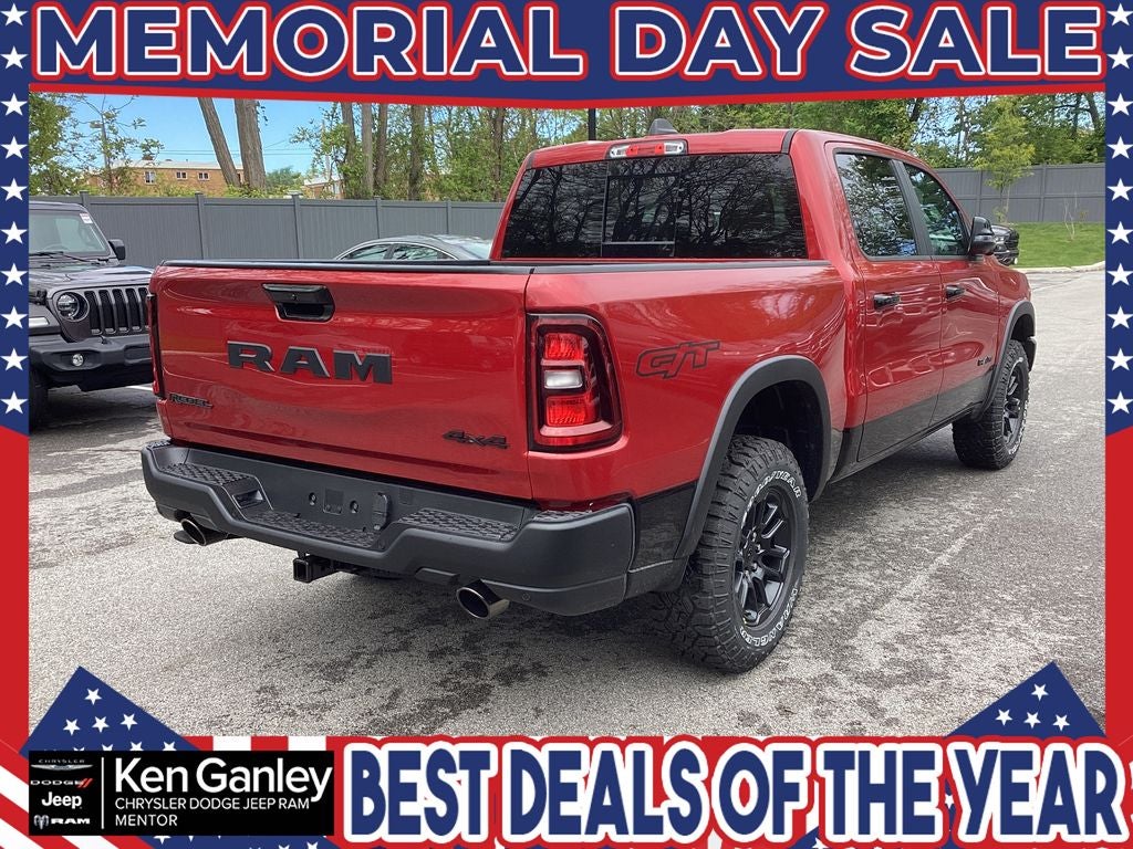 2026 RAM Ram 1500 RAM 1500 REBEL CREW CAB 4X4 5'7' BOX