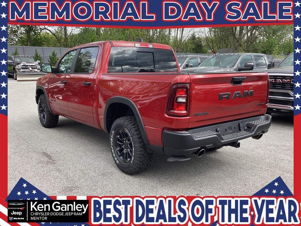 2026 RAM Ram 1500 RAM 1500 REBEL CREW CAB 4X4 5'7' BOX