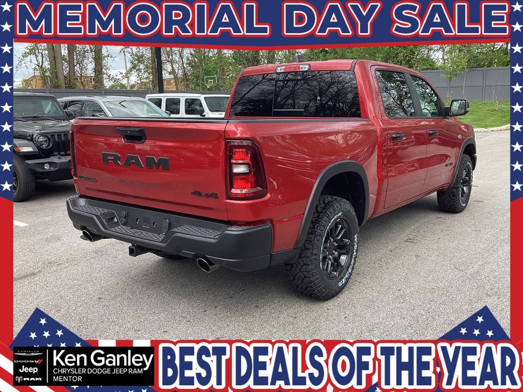 2026 RAM Ram 1500 RAM 1500 REBEL CREW CAB 4X4 5'7' BOX