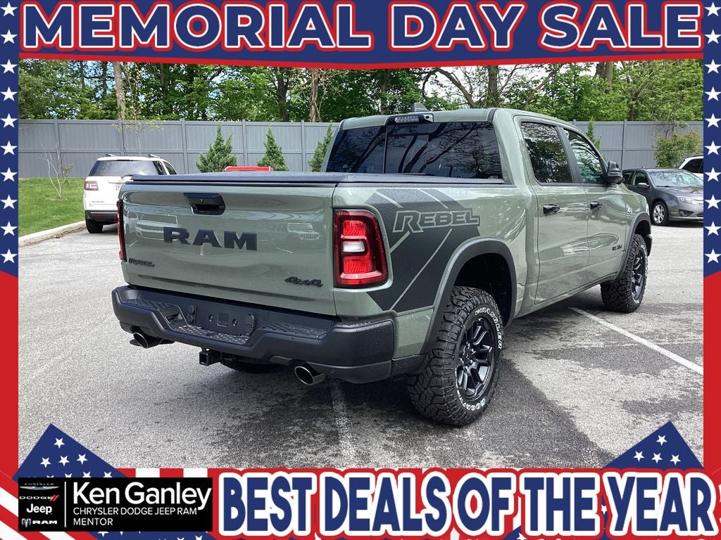 2026 RAM Ram 1500 RAM 1500 REBEL CREW CAB 4X4 5'7' BOX