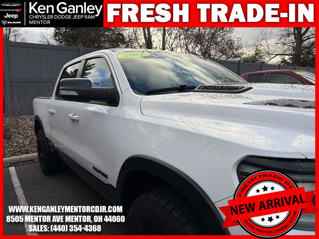 2021 RAM 1500 Rebel Crew Cab 4x4 5'7' Box