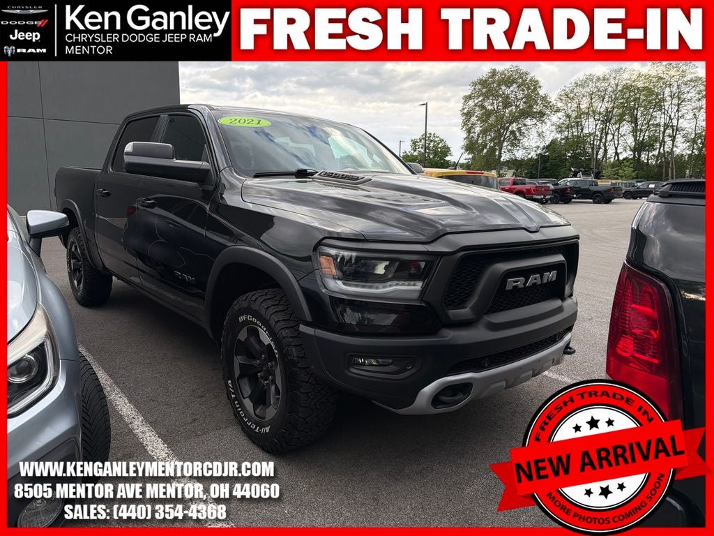 2021 RAM 1500 Rebel Crew Cab 4x4 5'7' Box