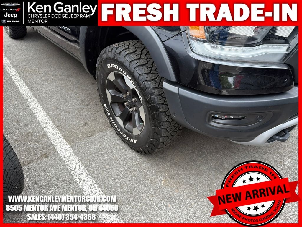 2021 RAM 1500 Rebel Crew Cab 4x4 5'7' Box